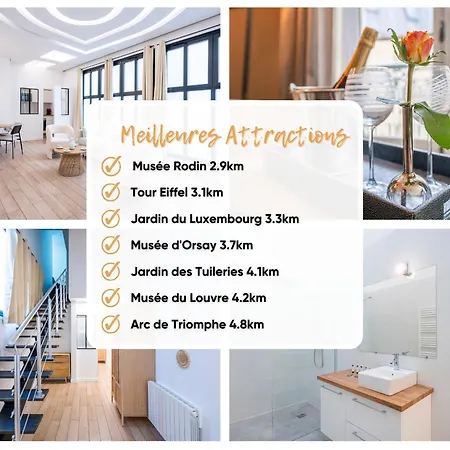 Le Brando Loft - 10 Pers - 3 - 2 Salles De Bain 아파트 *